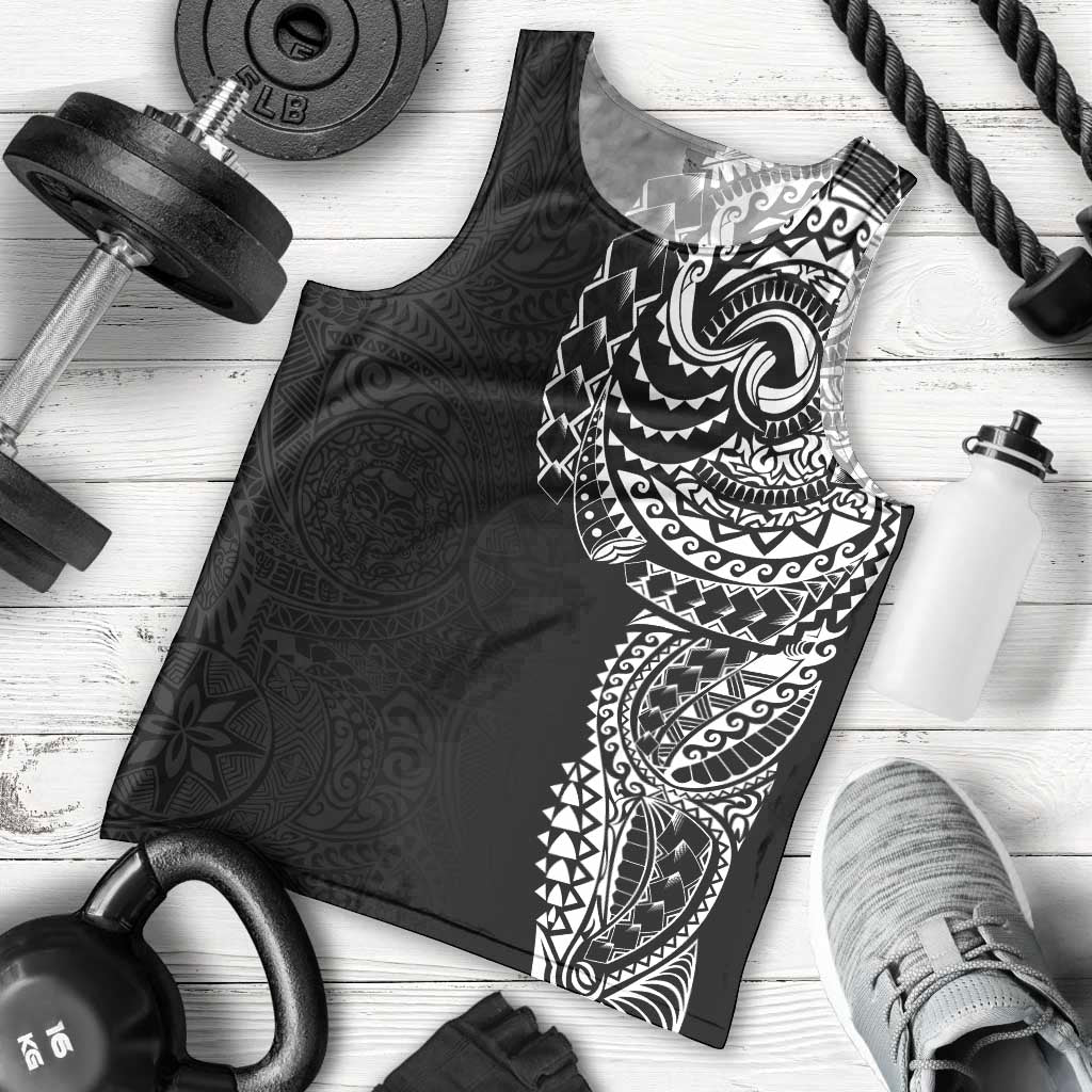 Polynesian Art Traditional Tattoo Pattern Men Tank Top LT03 - Polynesian Pride