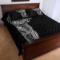 Polynesian Art Traditional Tattoo Pattern Quilt Bed Set LT03 - Polynesian Pride