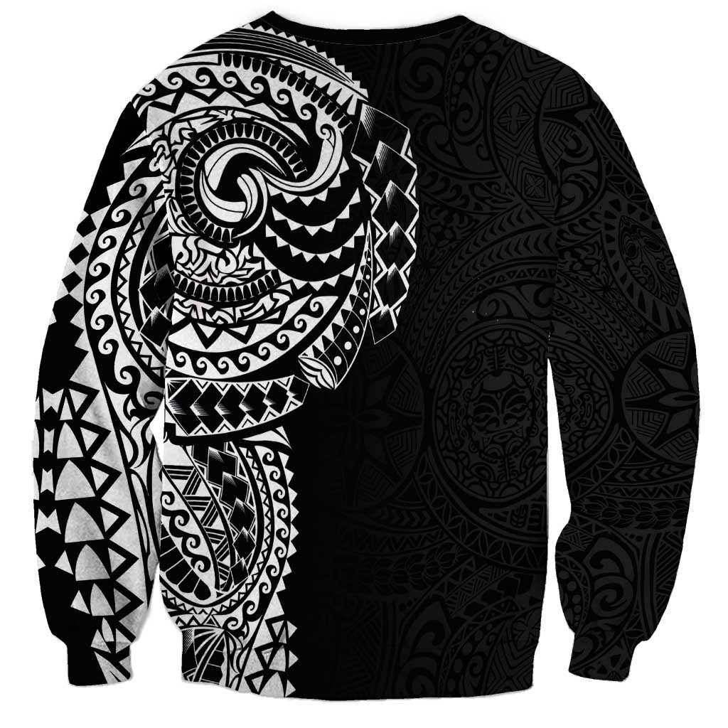 Polynesian Art Traditional Tattoo Pattern Sweatshirt LT03 - Polynesian Pride
