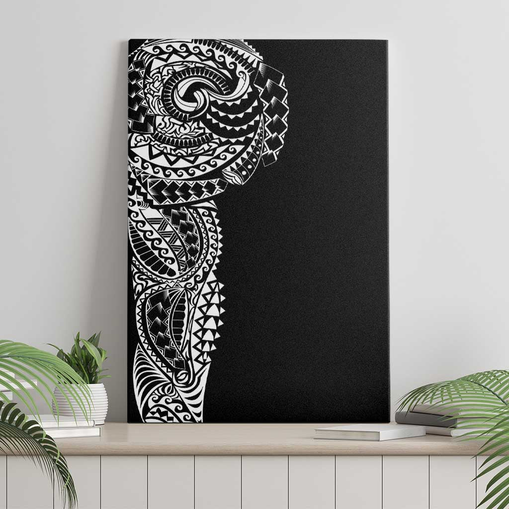 Polynesian Art Traditional Tattoo Canvas Wall Art Simple Style LT03 - Polynesian Pride