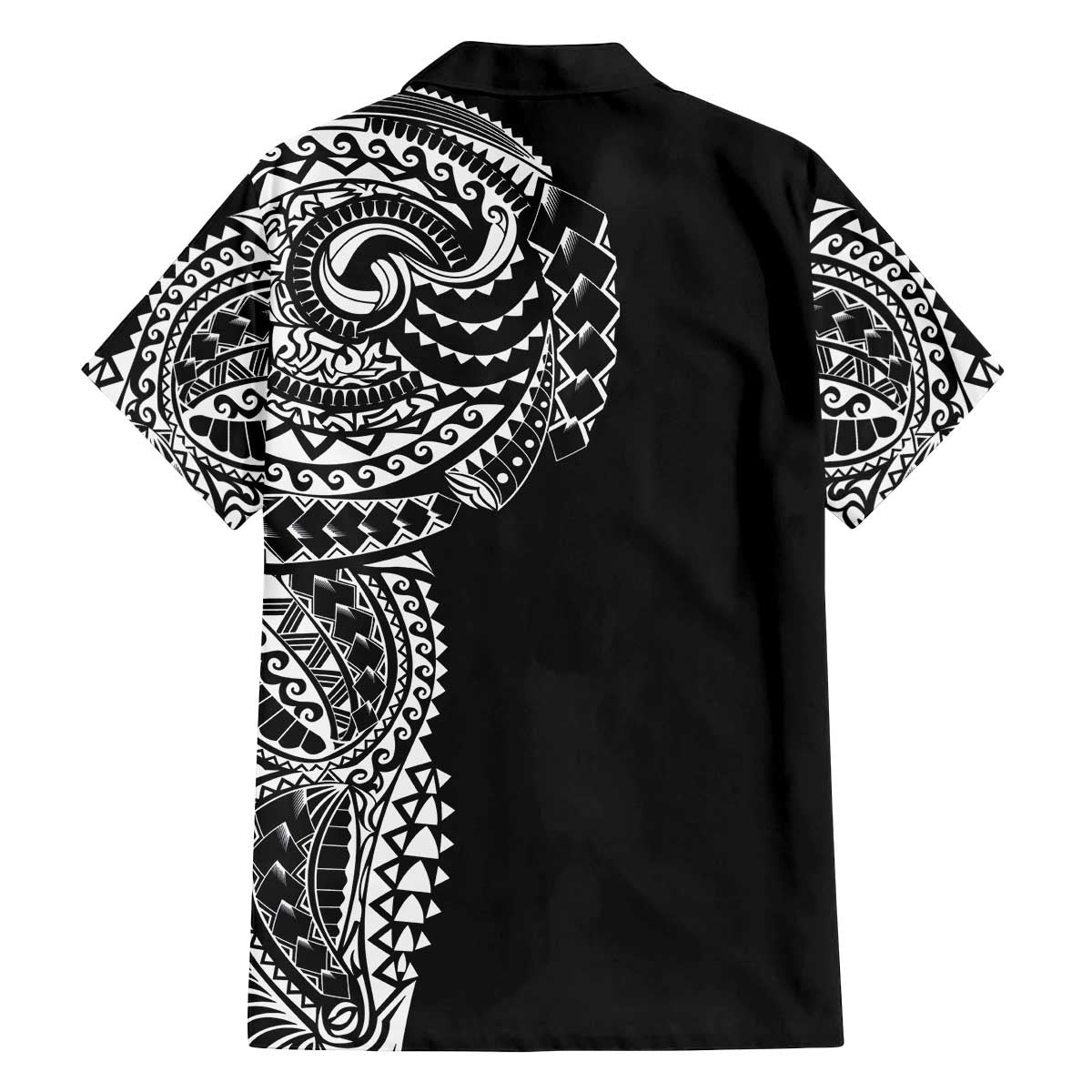 Polynesian Art Traditional Tattoo Family Matching Puletasi and Hawaiian Shirt Simple Style LT03 - Polynesian Pride