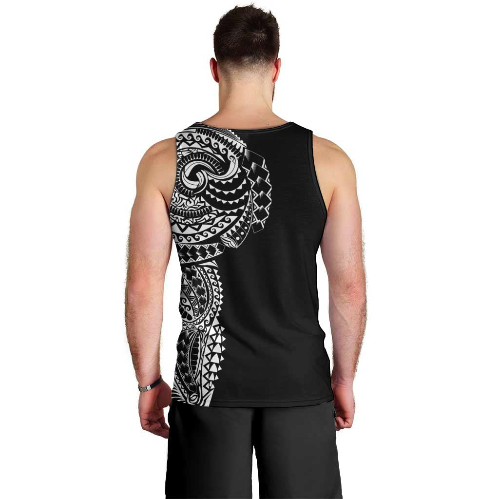 Polynesian Art Traditional Tattoo Men Tank Top Simple Style LT03 - Polynesian Pride