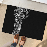 Polynesian Art Traditional Tattoo Rubber Doormat Simple Style LT03 - Polynesian Pride
