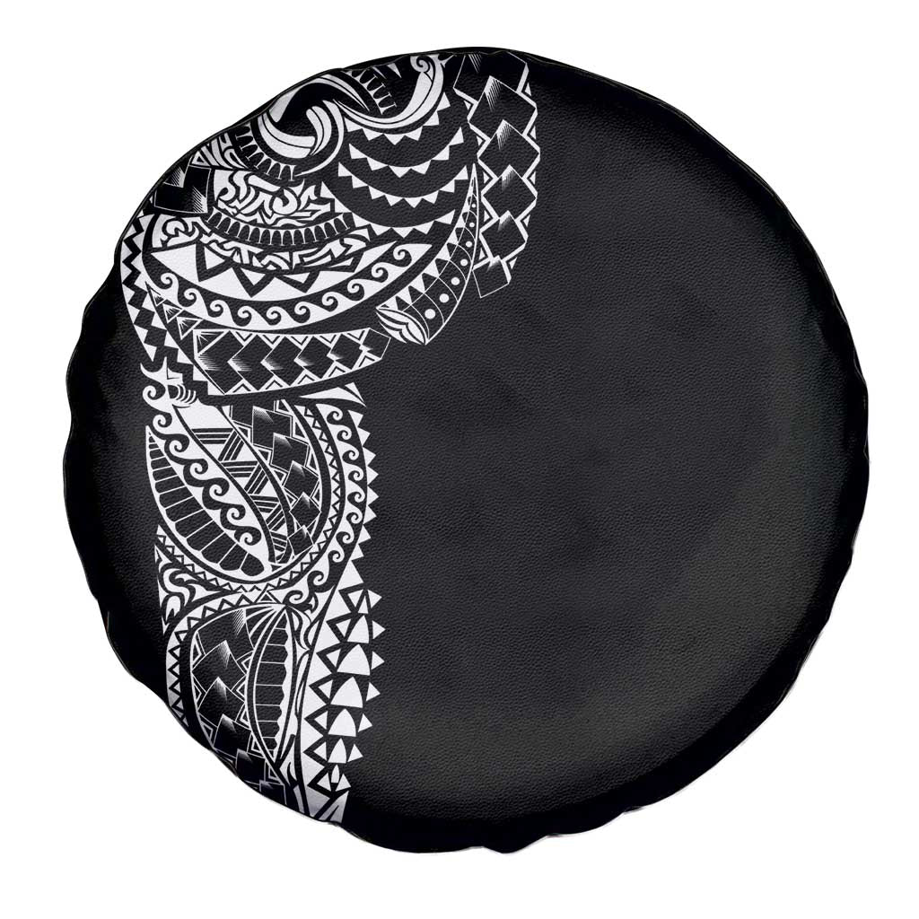 Polynesian Art Traditional Tattoo Spare Tire Cover Simple Style LT03 - Polynesian Pride