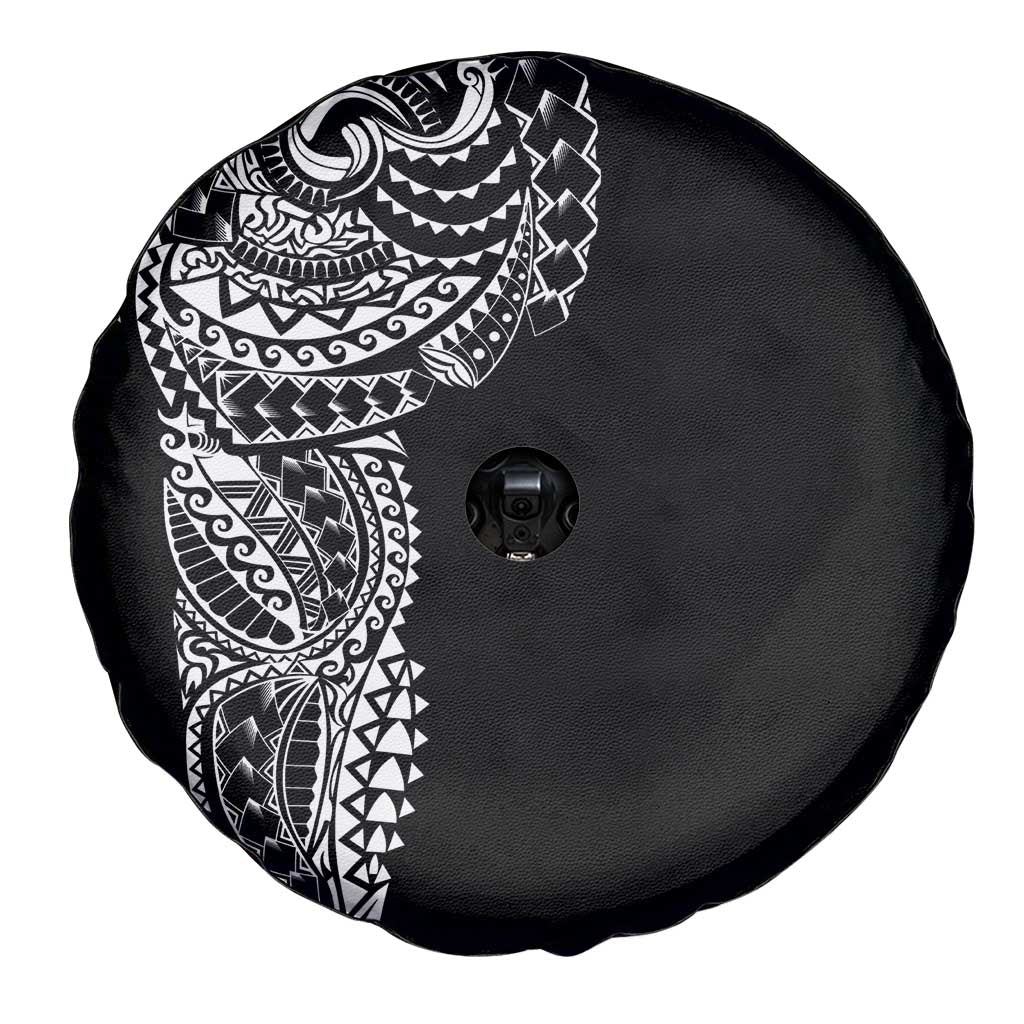 Polynesian Art Traditional Tattoo Spare Tire Cover Simple Style LT03 - Polynesian Pride