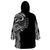 Polynesian Art Traditional Tattoo Wearable Blanket Hoodie Simple Style