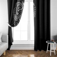 Polynesian Art Traditional Tattoo Window Curtain Simple Style LT03 - Polynesian Pride