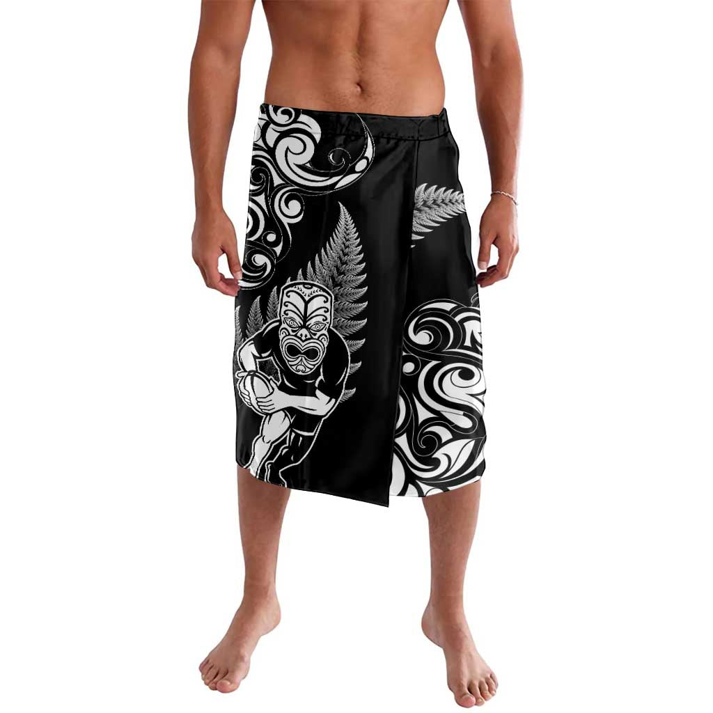 New Zealand Maori Warrior Rugby Lavalava Silver Fern