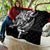 New Zealand Maori Warrior Rugby Quilt Silver Fern