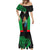 PNG Mendi Muruks Rugby Mermaid Dress The Cassowary Head and PNG Bird Polynesian Tattoo LT03 - Polynesian Pride