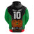 Custom PNG Mendi Muruks Rugby Hoodie The Cassowary Head and PNG Bird Polynesian Tattoo LT03 - Polynesian Pride