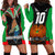 Custom PNG Mendi Muruks Rugby Hoodie Dress The Cassowary Head and PNG Bird Polynesian Tattoo LT03 - Polynesian Pride