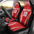 Custom Tonga Pacific Rugby 2024 Car Seat Cover Ngatu Tribal Pattern