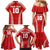 Custom Tonga Pacific Rugby 2024 Family Matching Mermaid Dress and Hawaiian Shirt Ngatu Tribal Pattern