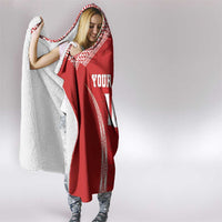 Custom Tonga Pacific Rugby 2024 Hooded Blanket Ngatu Tribal Pattern LT03 - Polynesian Pride
