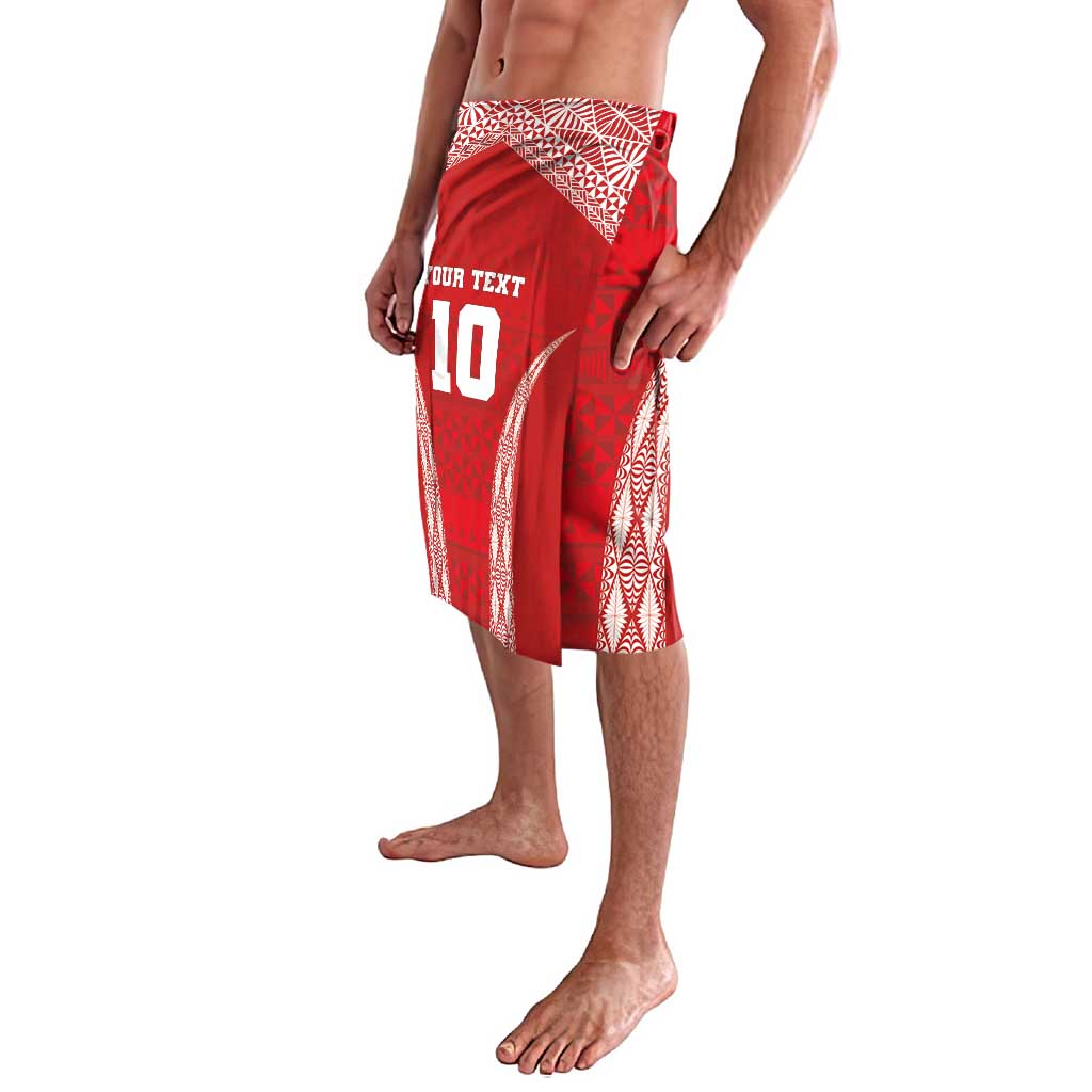 Custom Tonga Pacific Rugby 2024 Lavalava Ngatu Tribal Pattern LT03 - Polynesian Pride