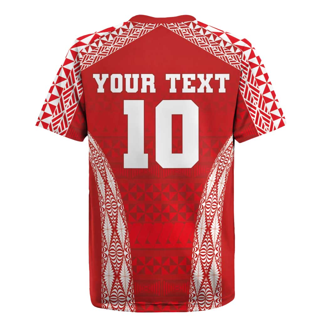 Custom Tonga Pacific Rugby 2024 Rugby Jersey Ngatu Tribal Pattern LT03 - Polynesian Pride