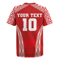 Custom Tonga Pacific Rugby 2024 Rugby Jersey Ngatu Tribal Pattern LT03 - Polynesian Pride