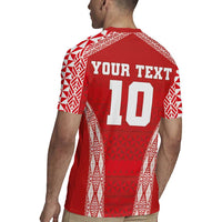 Custom Tonga Pacific Rugby 2024 Rugby Jersey Ngatu Tribal Pattern LT03 - Polynesian Pride