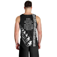 New Zealand Rugby Men Tank Top Haka Dance Tribal God Mask Maori Pattern LT03 - Polynesian Pride