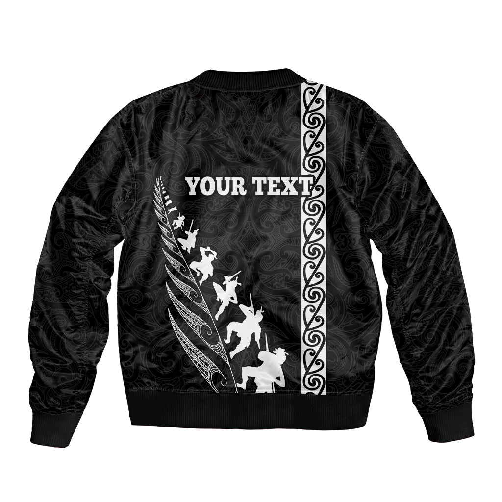 custom-new-zealand-rugby-bomber-jacket-haka-dance-tribal-god-mask-maori-pattern