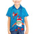 Hawaiian Santa Claus Snorkeling Family Matching Mermaid Dress and Hawaiian Shirt Kakau and Polynesian Pattern