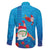 Hawaiian Santa Claus Snorkeling Family Matching Off Shoulder Maxi Dress and Hawaiian Shirt Kakau and Polynesian Pattern