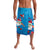 Hawaiian Santa Claus Snorkeling Lavalava Kakau and Polynesian Pattern