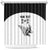 Personalised South Africa and New Zealand Shower Curtain Champion History Go Final 2023 Vintage Style LT03 White - Polynesian Pride