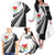 New Zealand Auckland Family Matching Off The Shoulder Long Sleeve Dress and Hawaiian Shirt Auckland's Emblem and Silver Ferns - Maori Art Tattoo