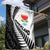 New Zealand Auckland Garden Flag Auckland's Emblem and Silver Ferns - Maori Art Tattoo