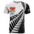 New Zealand Auckland T Shirt Auckland's Emblem and Silver Ferns - Maori Art Tattoo