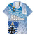 New Zealand Nelson Family Matching Long Sleeve Bodycon Dress and Hawaiian Shirt Nelson's Flag and Seal - Maori Art Tattoo