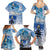 New Zealand Nelson Family Matching Summer Maxi Dress and Hawaiian Shirt Nelson's Flag and Seal - Maori Art Tattoo