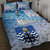 New Zealand Nelson Quilt Bed Set Nelson's Flag and Seal - Maori Art Tattoo