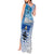 New Zealand Nelson Tank Maxi Dress Nelson's Flag and Seal - Maori Art Tattoo