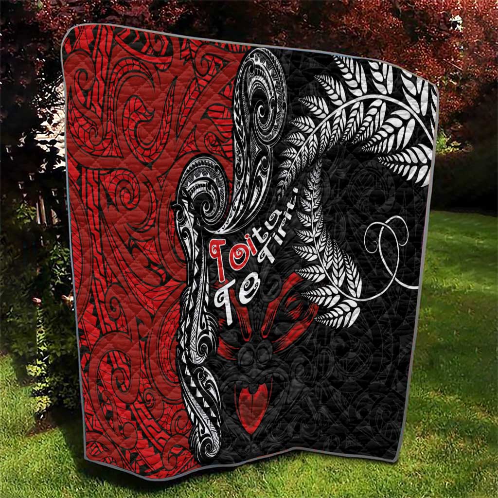 Aotearoa Toitu Te Tiriti Quilt New Zealand Honour the Treaty - Te Tiriti Is Us