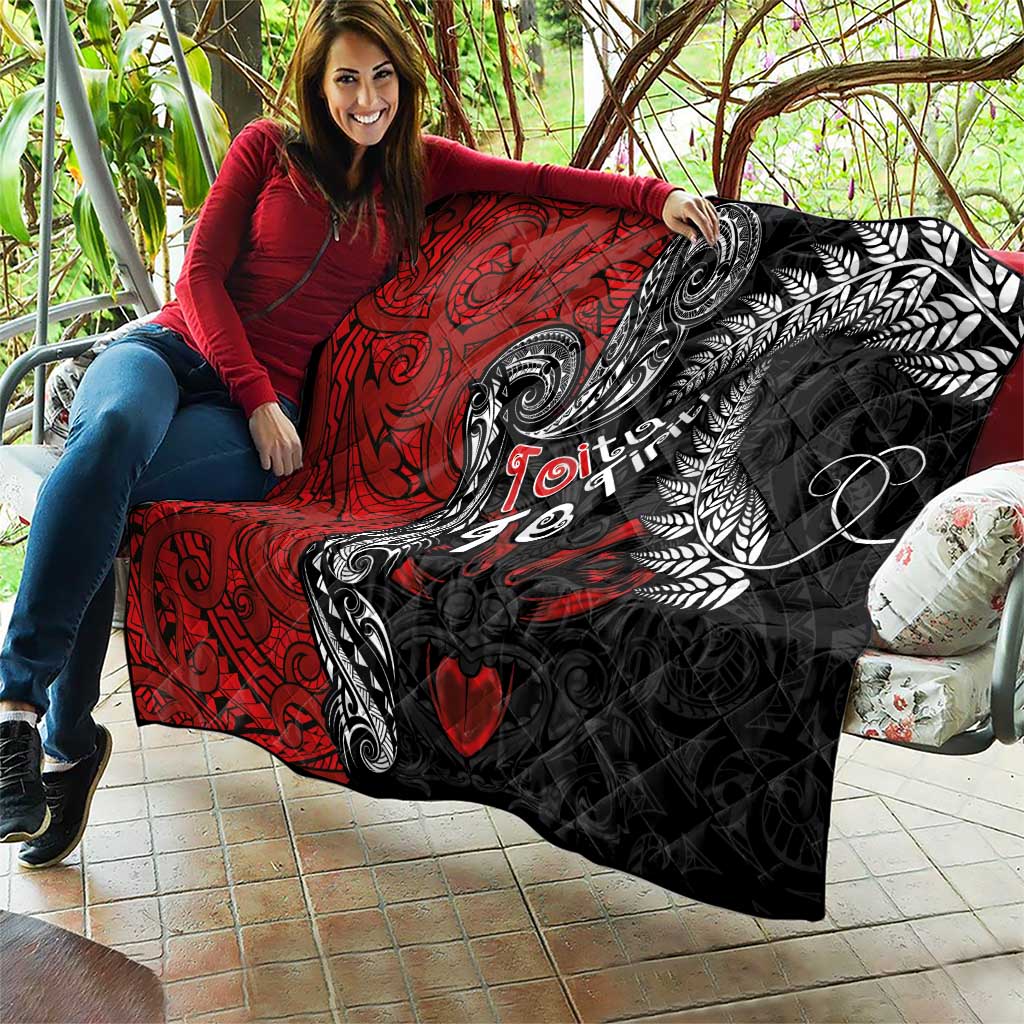 Aotearoa Toitu Te Tiriti Quilt New Zealand Honour the Treaty - Te Tiriti Is Us