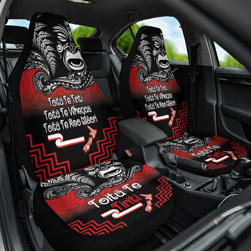 Aotearoa Toitu Te Tiriti Car Seat Cover New Zealand Honour the Treaty - Fight Together