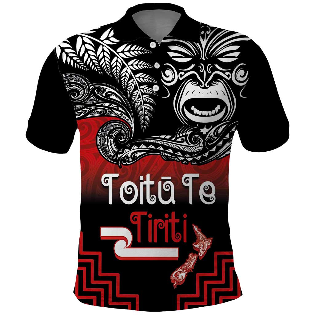 Aotearoa Toitu Te Tiriti Polo Shirt New Zealand Honour the Treaty - Fight Together