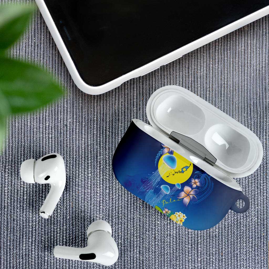 Palau Jellyfish AirPods Case Ocean Heritage Tropical Plants - Polynesian Pride