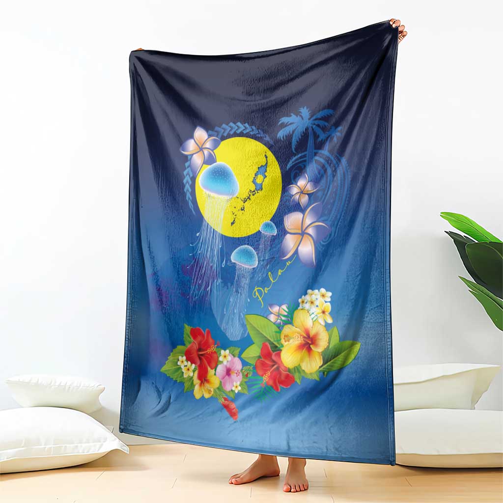 Palau Jellyfish Blanket Ocean Heritage Tropical Plants - Polynesian Pride