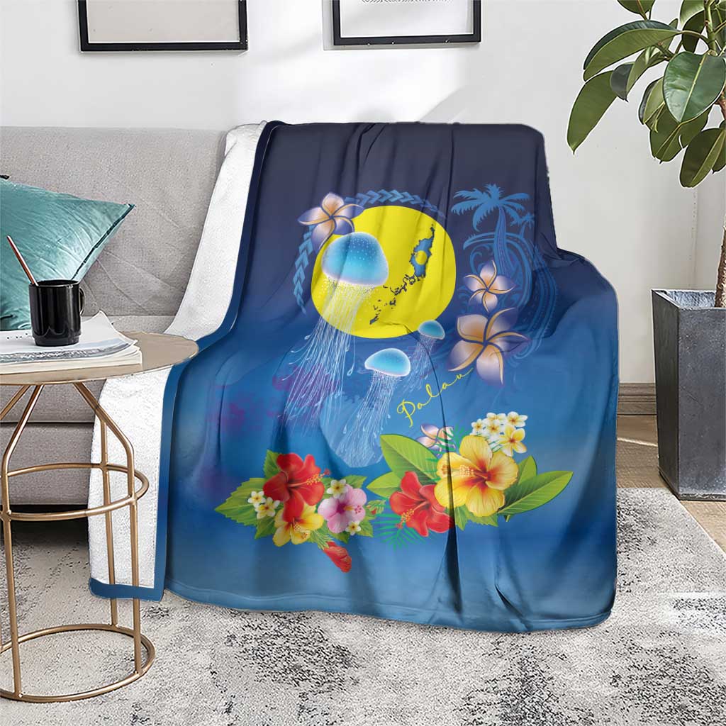 Palau Jellyfish Blanket Ocean Heritage Tropical Plants - Polynesian Pride