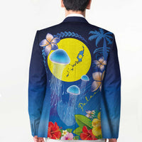 Palau Jellyfish Blazer Ocean Heritage Tropical Plants - Polynesian Pride