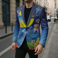 Palau Jellyfish Blazer Ocean Heritage Tropical Plants - Polynesian Pride