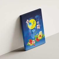 Palau Jellyfish Canvas Wall Art Ocean Heritage Tropical Plants - Polynesian Pride
