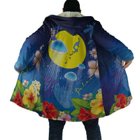 Palau Jellyfish Cloak Ocean Heritage Tropical Plants - Polynesian Pride