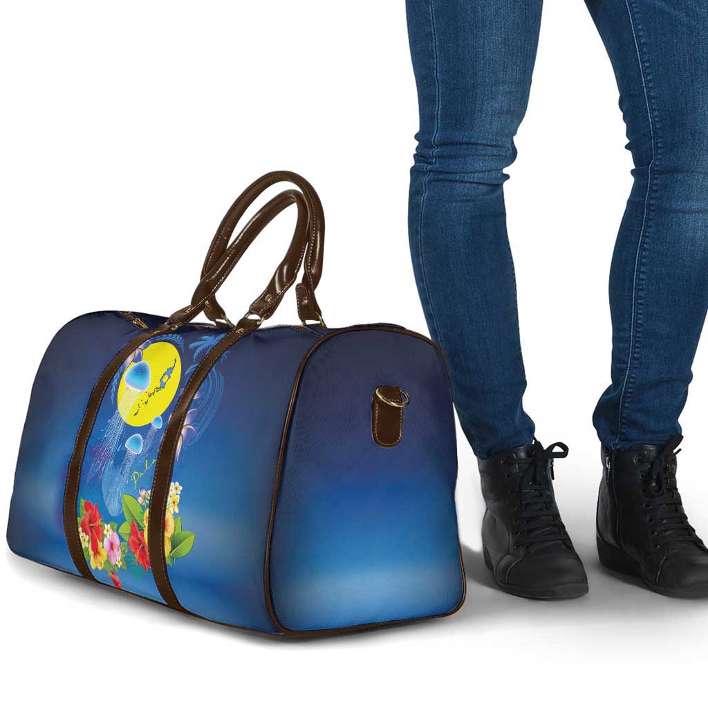 Palau Jellyfish Travel Bag Ocean Heritage Tropical Plants - Polynesian Pride