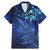 New Zealand Matariki Family Matching Mermaid Dress and Hawaiian Shirt Maori Pattern and Silver Fern