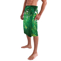 Aotearoa New Zealand New Year Lavalava Tribal Koru Tattoo Green Galaxy Maori Silver Fern